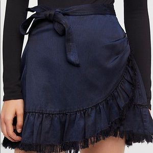 Free People Tuxedo Skirt